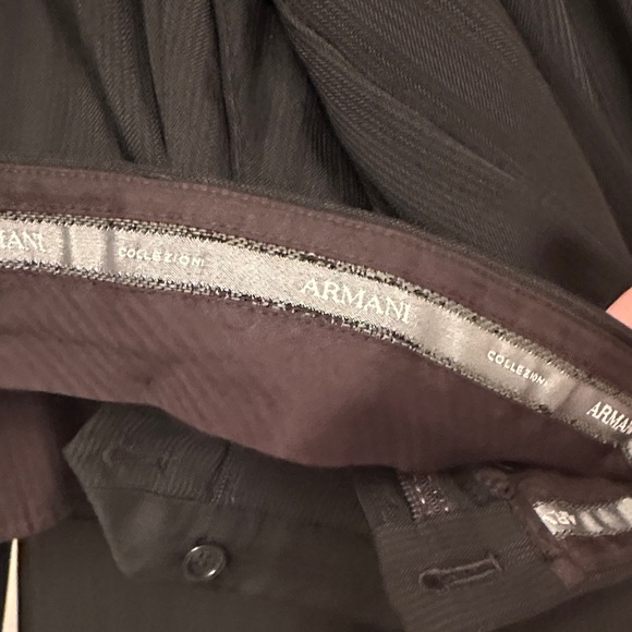 Armani Collezioni Dark Gray Men's Suit - Picture 8 of 12